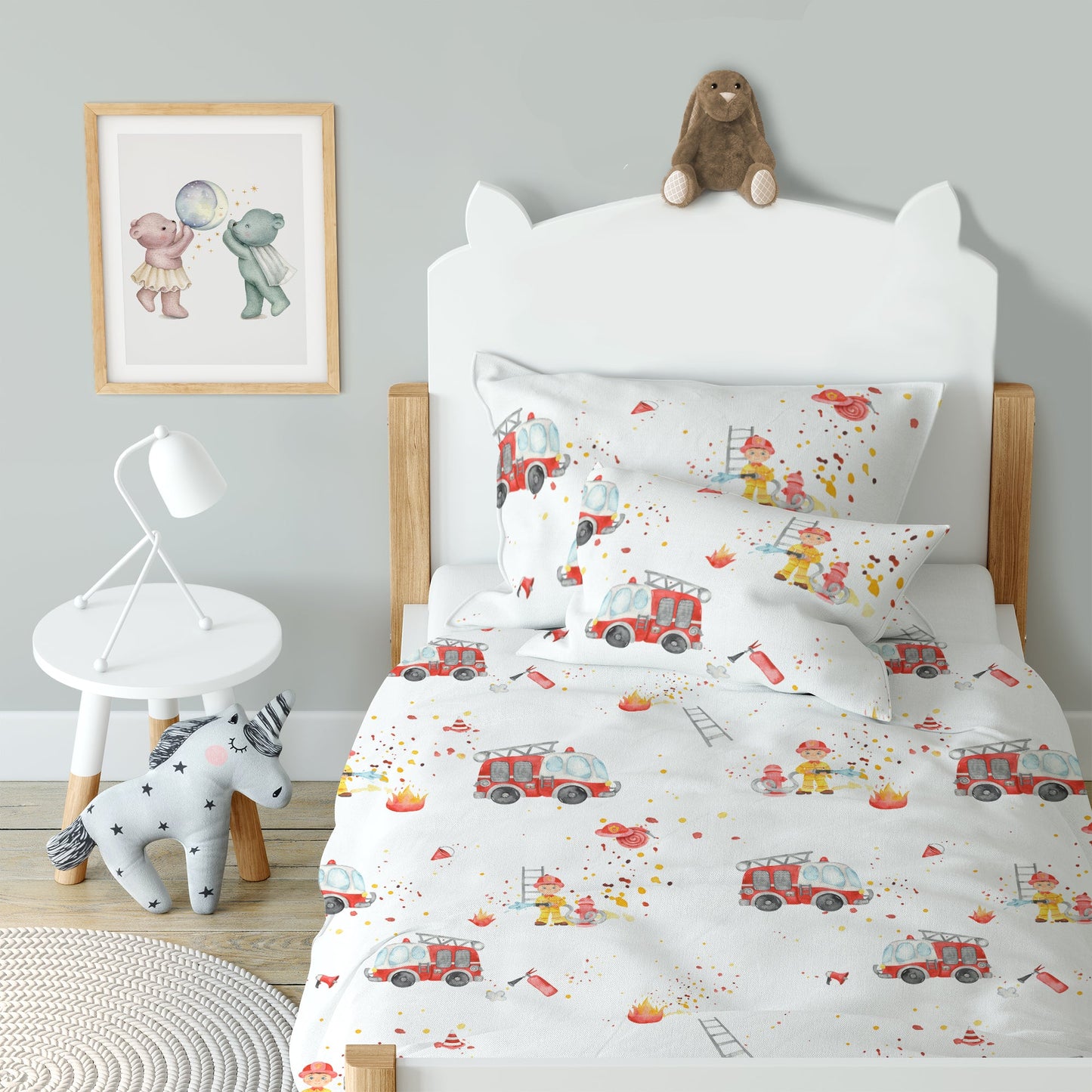"Fire Brigade" Premium Children's Bedding