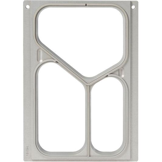 Kassette DF10/20 für 3-fach PP Menüschalen 490/370/200 ml | Packung (1 Stück)