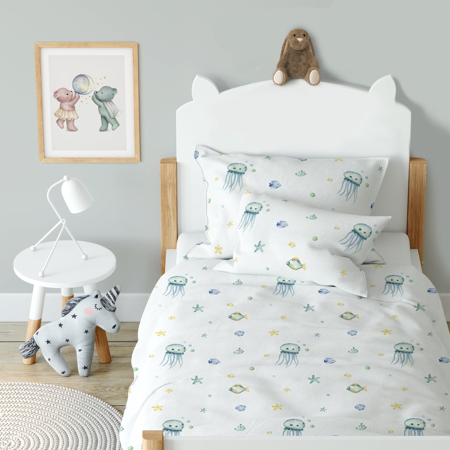 "Little Octopus" Premium Children's Bedding