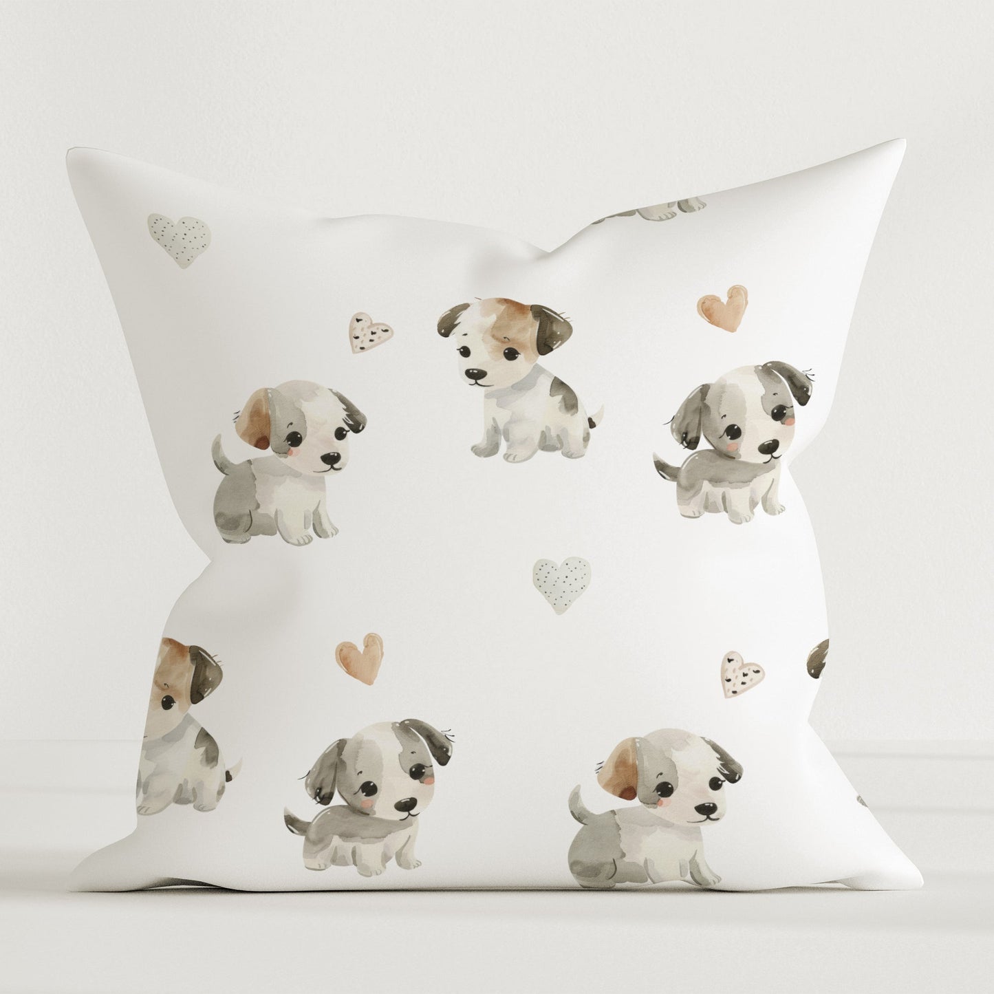"Little Puppies" Premium Children's Decorative Pillow