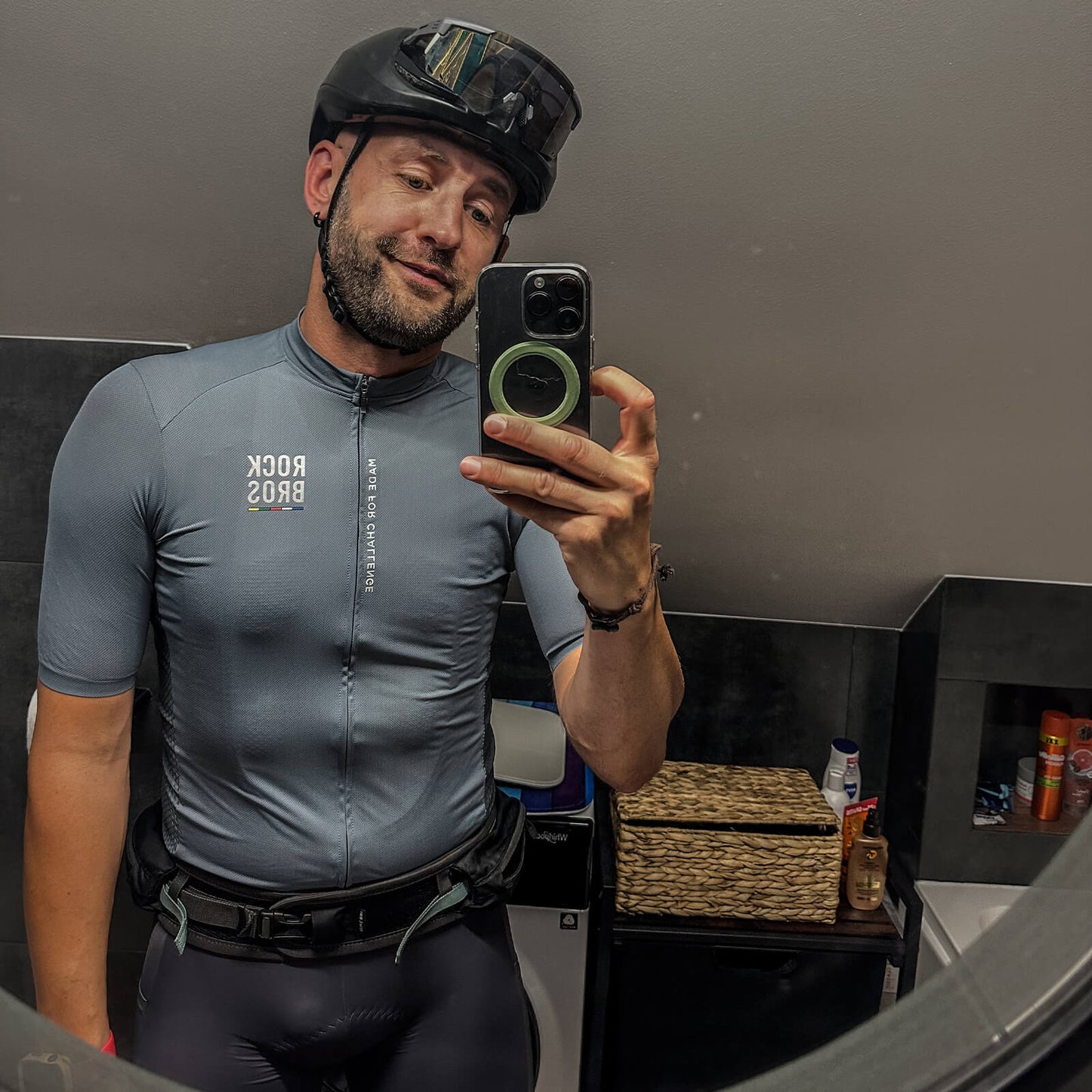 ROAD TO SKY Herren Kurzarm-Radtrikot Jersey für MTB & Rennrad