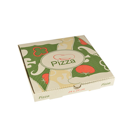 PAPSTAR 100 Pizzakartons, Cellulose "pure" eckig