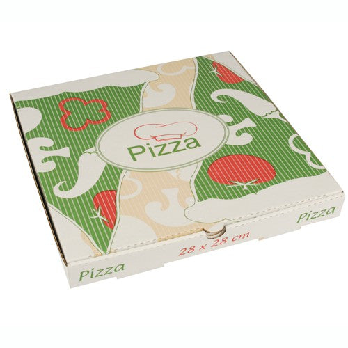 PAPSTAR 100 Pizzakartons, Cellulose "pure" eckig