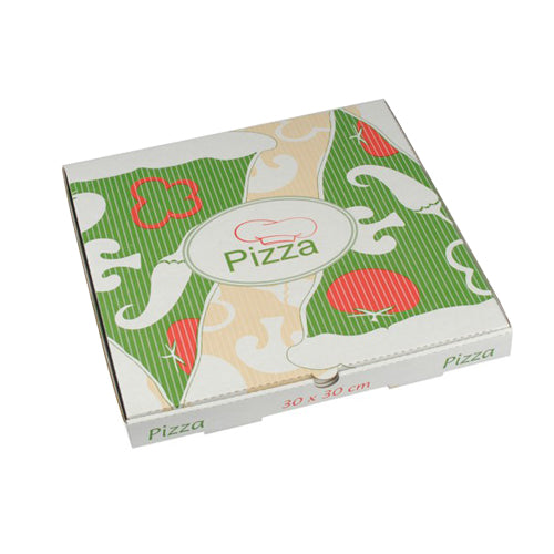 PAPSTAR 100 Pizzakartons, Cellulose "pure" eckig