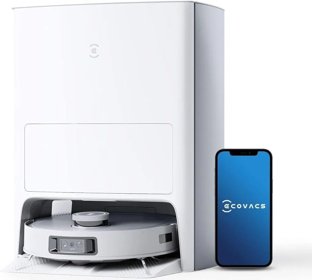 B-lager Ecovacs Deebot X1 Omni sjálfvirk ryksuga með moppunarvirkni og hreinsistöð