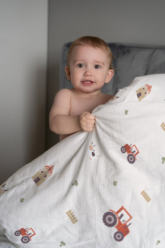 "Sweet Farm" Premium Children's Bedding