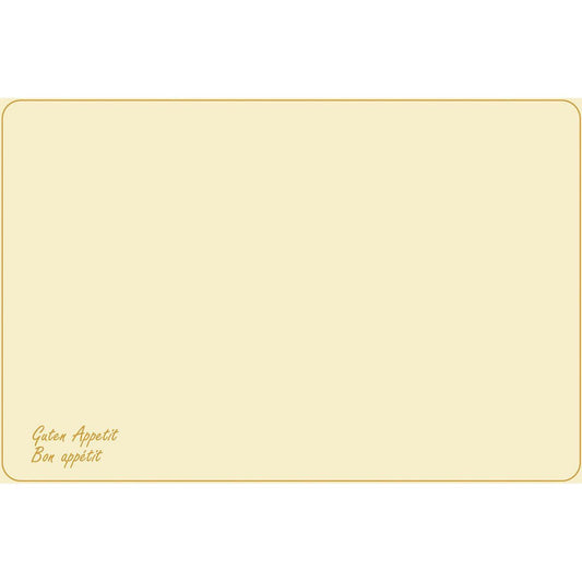 Dunicel-Tischsets (Vesca Norm) 33 x 48 cm Guten Appetit
