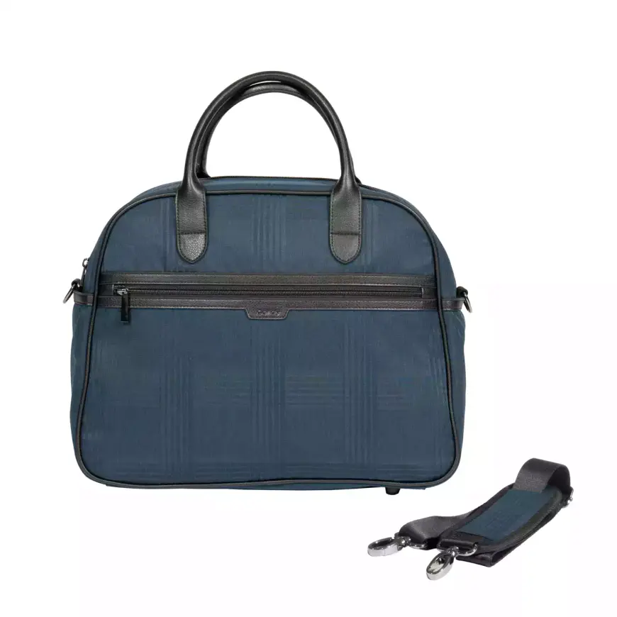 B-Ware iCandy Peach Wickeltasche Navy Check Baby-Zubehör Wickel-Zubehör Kindertasche