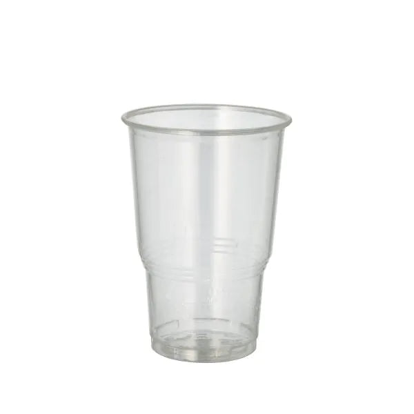 PAPSTAR 70 Kaltgetränkebecher, PLA "pure" glasklar mit Schaumrand