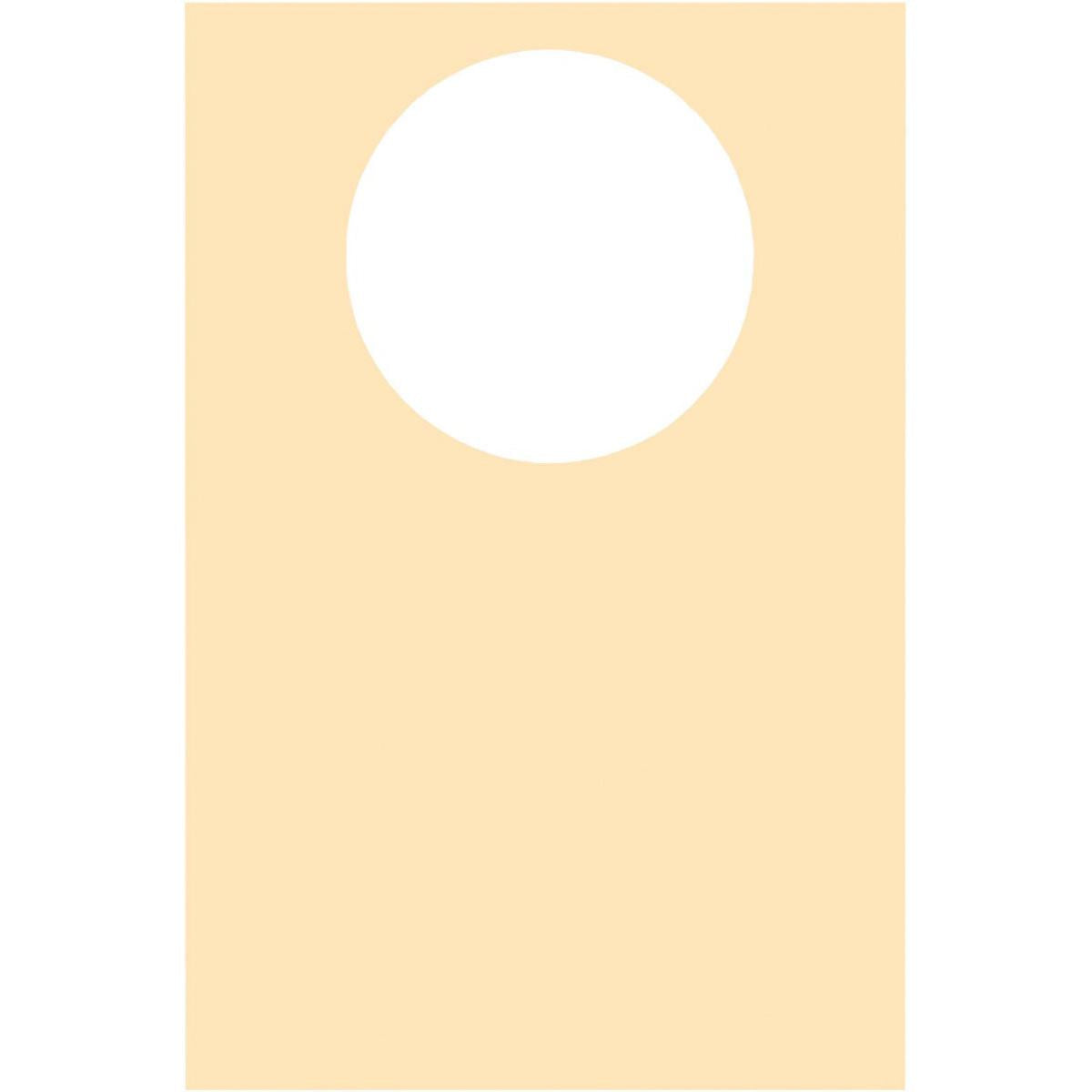 Dunicel-Lätzchen 40x60 cm, cream - Hochwertige Tischdeko | Packung (50 Stück)