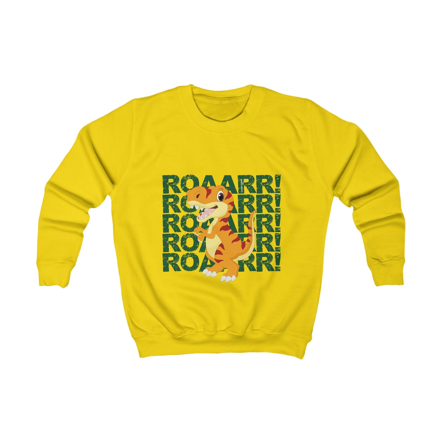 Kinder Sweatshirt von baddeldaddel mit Motiv "ROAARR"