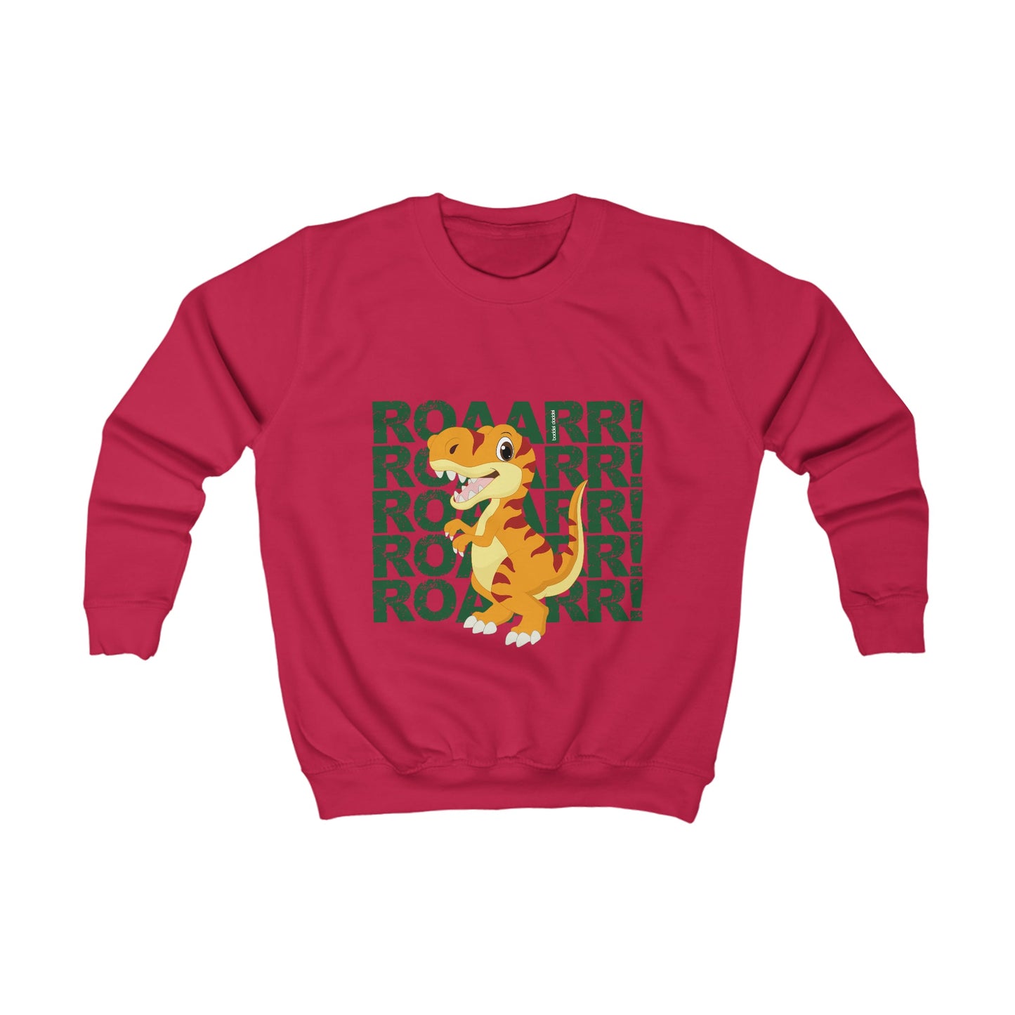 Kinder Sweatshirt von baddeldaddel mit Motiv "ROAARR"