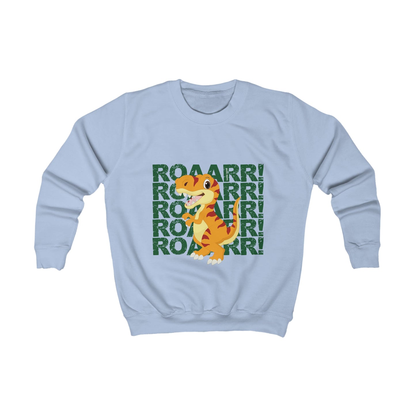 Kinder Sweatshirt von baddeldaddel mit Motiv "ROAARR"