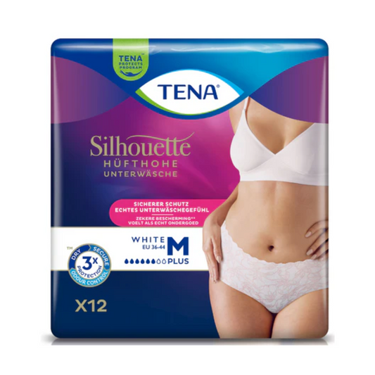TENA Silhouette Plus White Inkontinenzpants