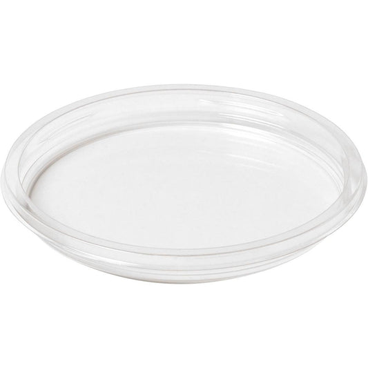 Deckel für Deli-Schalen Crystal, rPET  Transparent rPET 120x120x14 | Packung (35 Stück)