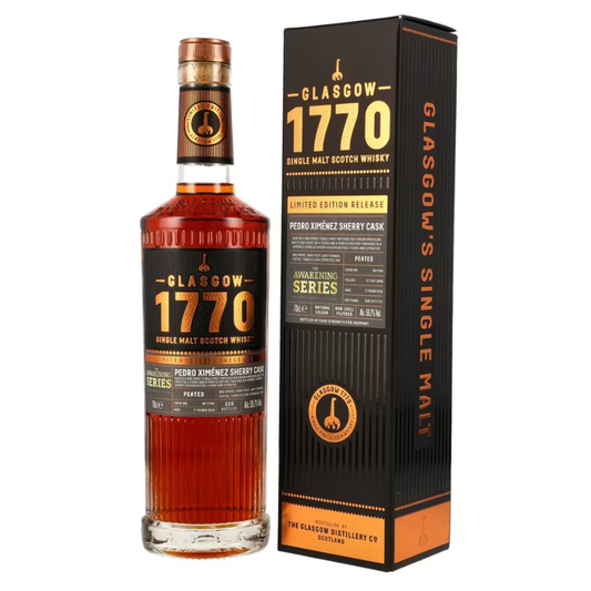 Glasgow 1770 7 2018/2025 - Awakening Series - peated - PX Sherry Cask #18/1194