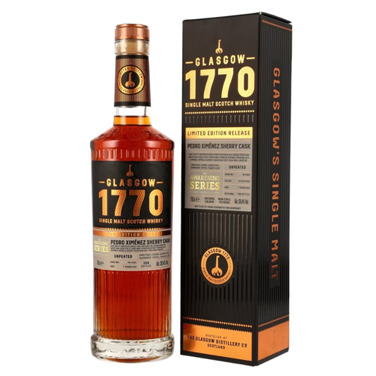 Glasgow 1770 7 2018/2025 - Awakening serían - óþerruð - PX Sherry Cask #18/1204
