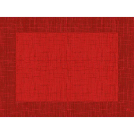 Dunicel-Tischsets 30 x 40 cm   Linnea rot | Packung (100 Stück)