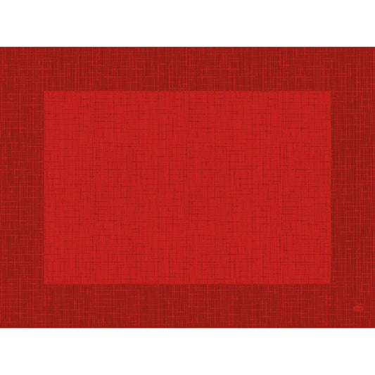 Dunicel-Tischsets 30 x 40 cm   Linnea rot | Packung (500 Stück)