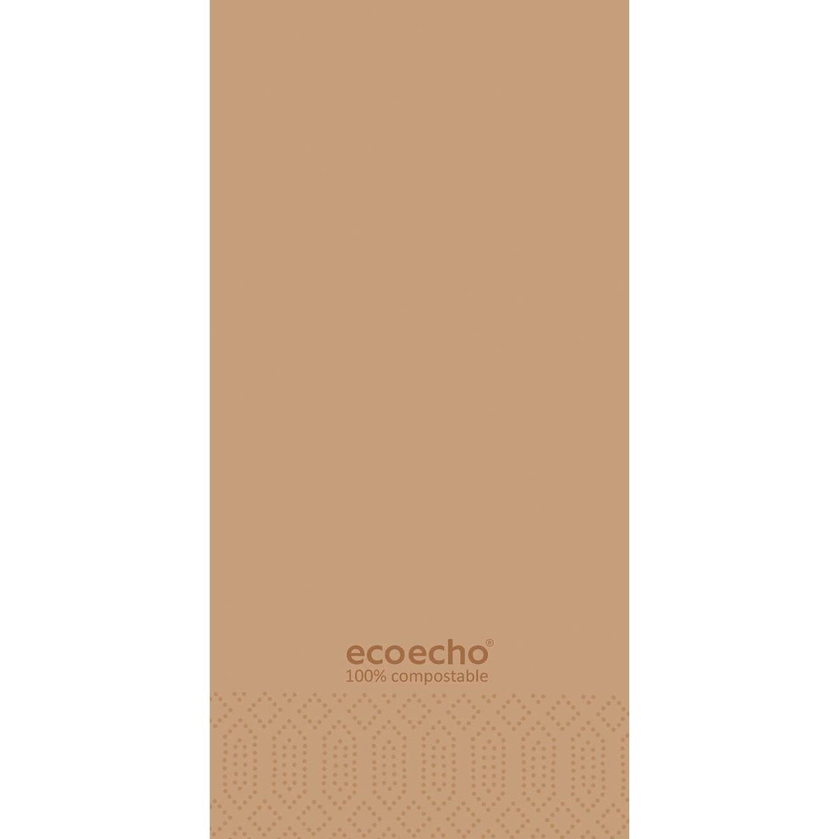 Auslaufartikel: Zelltuchservietten 40 x 40 cm 2-lagig 1/8 Buchfalz EcoEcho | Packung (300 Stück)