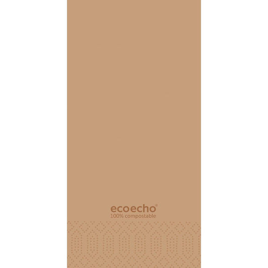 Auslaufartikel: Zelltuchservietten 40 x 40 cm 2-lagig 1/8 Buchfalz EcoEcho | Packung (300 Stück)