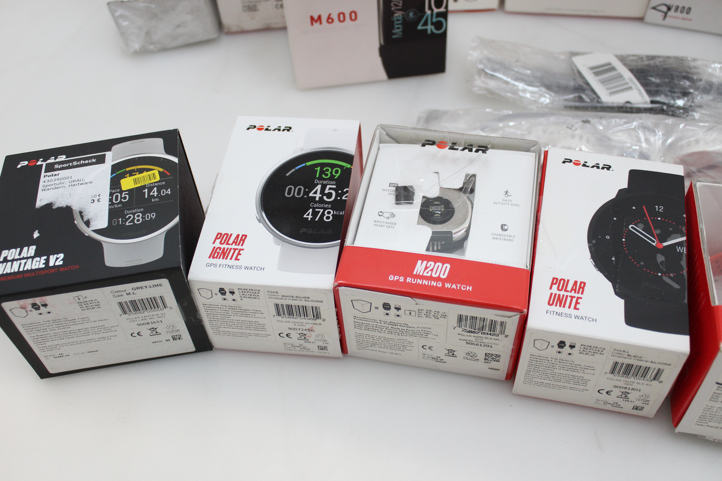 B-lager 48x Skemmd Polar úr Íþróttaúr Snjallúr Líkamleg líkamsræktarúr Gölluð Ófullgerð