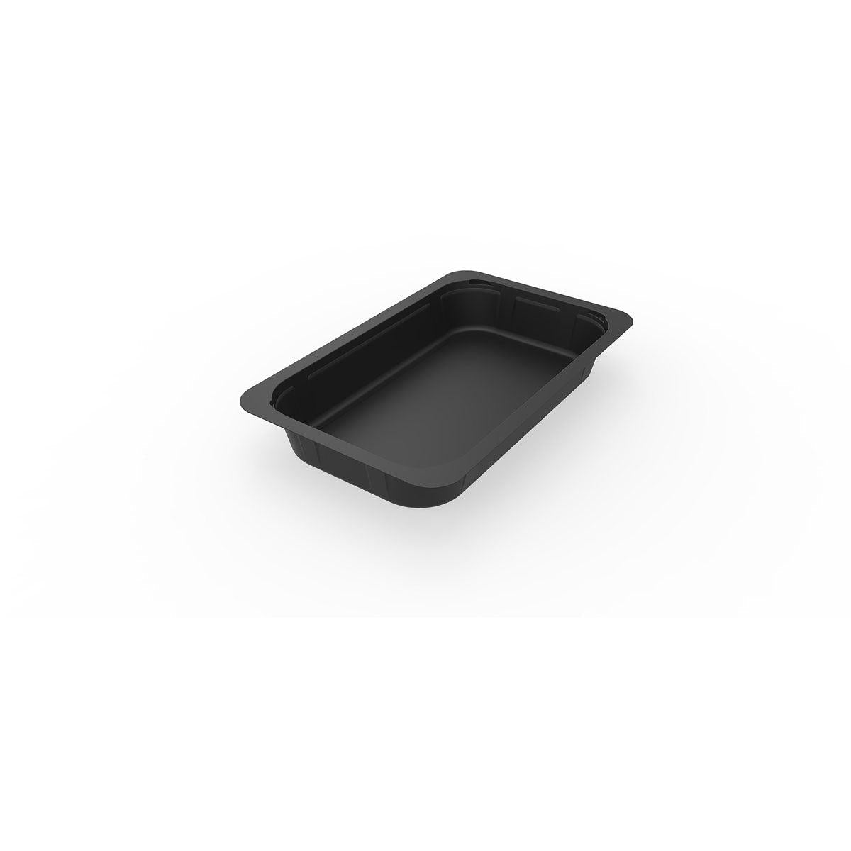1/4 GN Menu Trays 1 Black PP/MIN 265x162x40 | Pack (225 pieces)