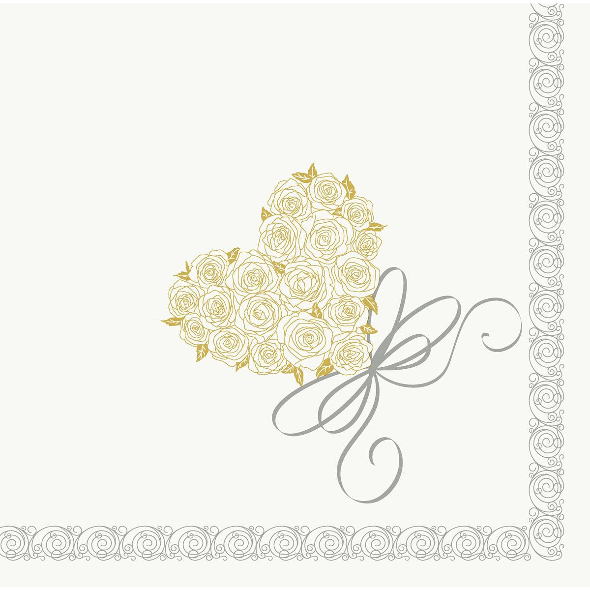 Dunisoft-Servietten 40 x 40 cm 1/4 Falz