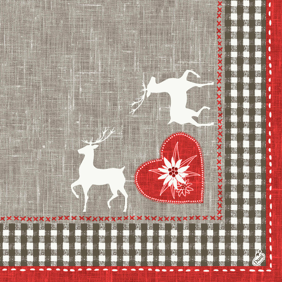 Dunisoft-Servietten 40 x 40 cm 1/4 Falz