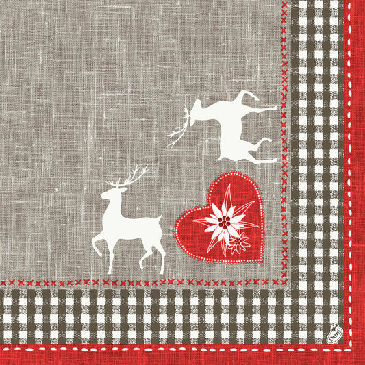 Dunisoft-Servietten 40 x 40 cm 1/4 Falz