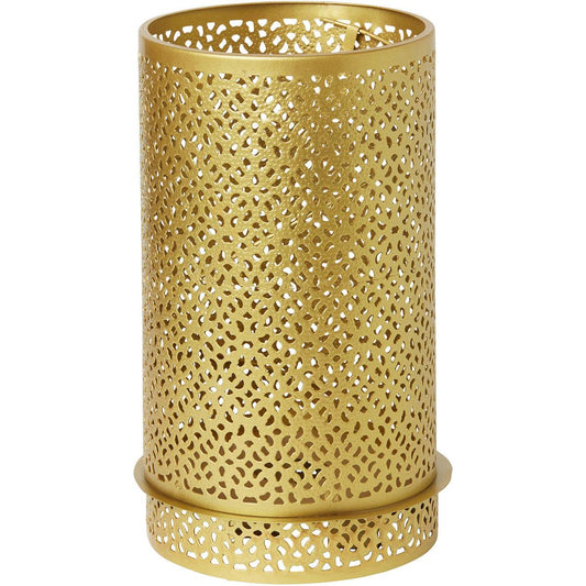 Auslaufartikel: Kerzenhalter Bliss 200 x 120 mm   gold, Metall