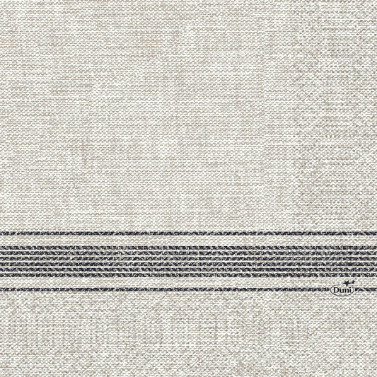 Zelltuchservietten 33 x 33 cm 3-lagig 1/4 Falz Cocina black | Packung (250 Stück)