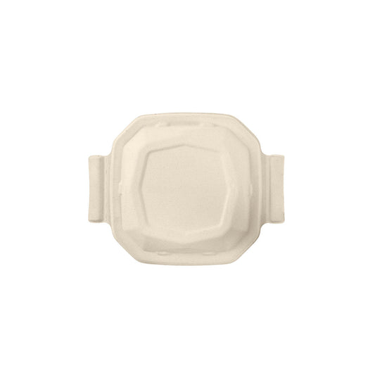 Bagasse Deckel für 188141, 195970  Braun Bagasse 244x192x32 | Packung (50 Stück)
