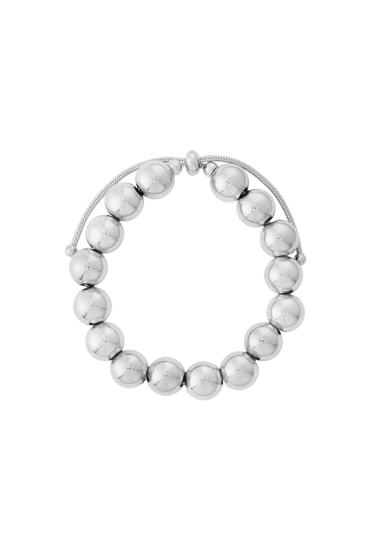 Hohlperlenarmband - 12mm