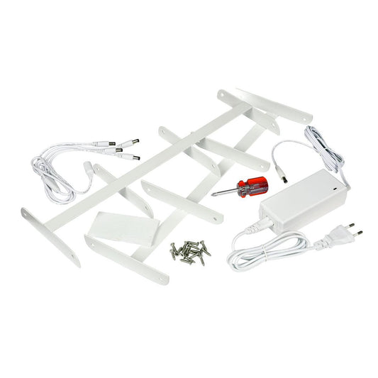 LED Ladestation für 4 Sets - Mini Lampe mit effizienter Beleuchtung | Packung (1 Stück)