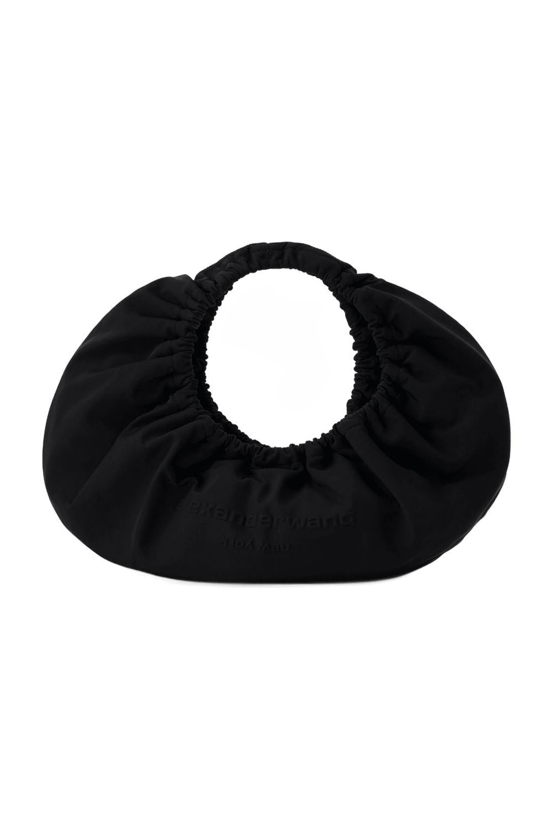 Crescent Medium Schultertasche - Alexander Wang - Nylon - Schwarz