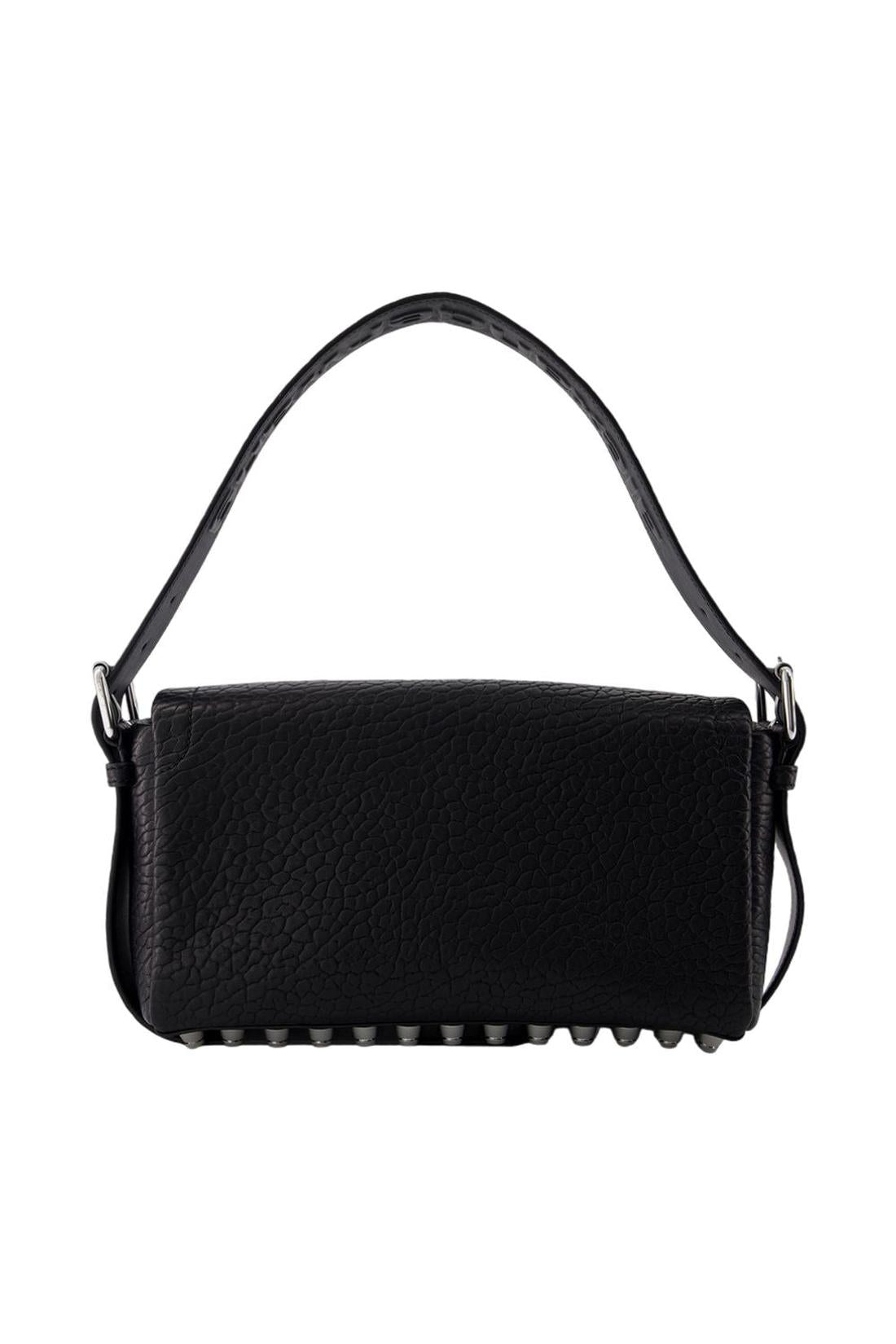 Ricco Medium Flap Handtasche - Alexander Wang - Leder - Schwarz