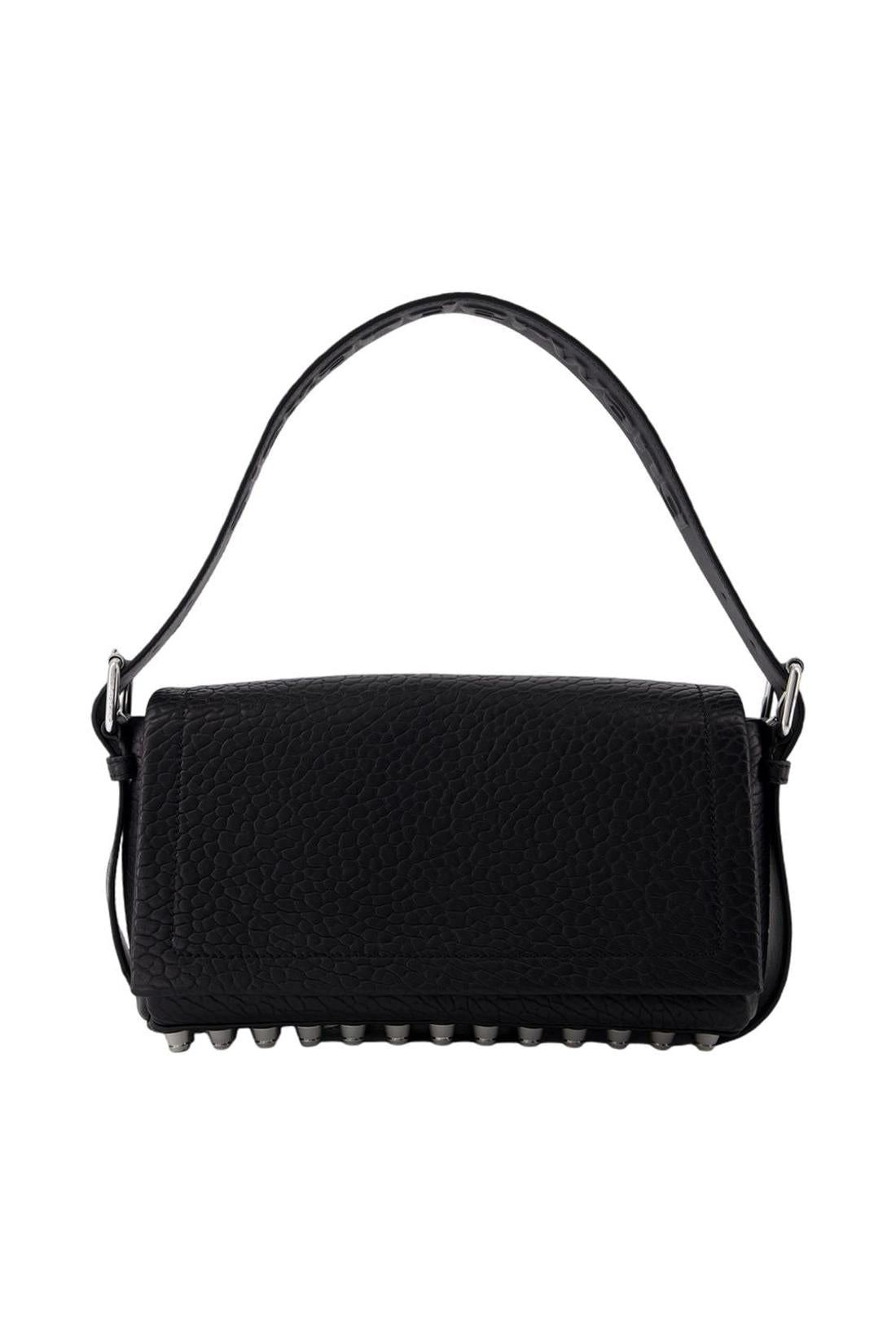 Ricco Medium Flap Handtasche - Alexander Wang - Leder - Schwarz