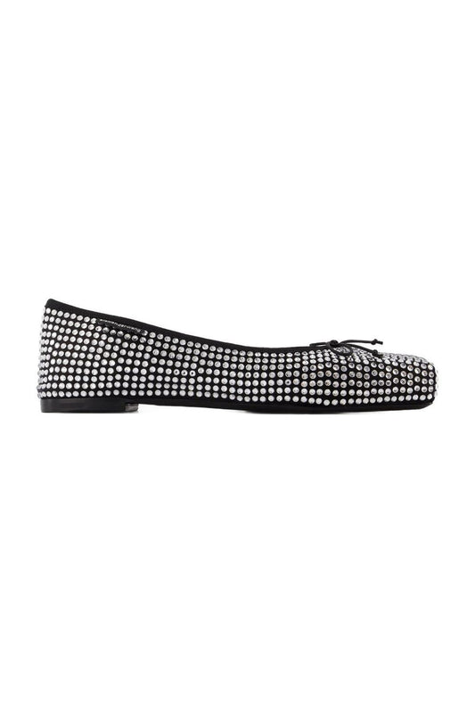 Ballerinas Billie Flat - Alexander Wang - Leder - Schwarz/Weiß
