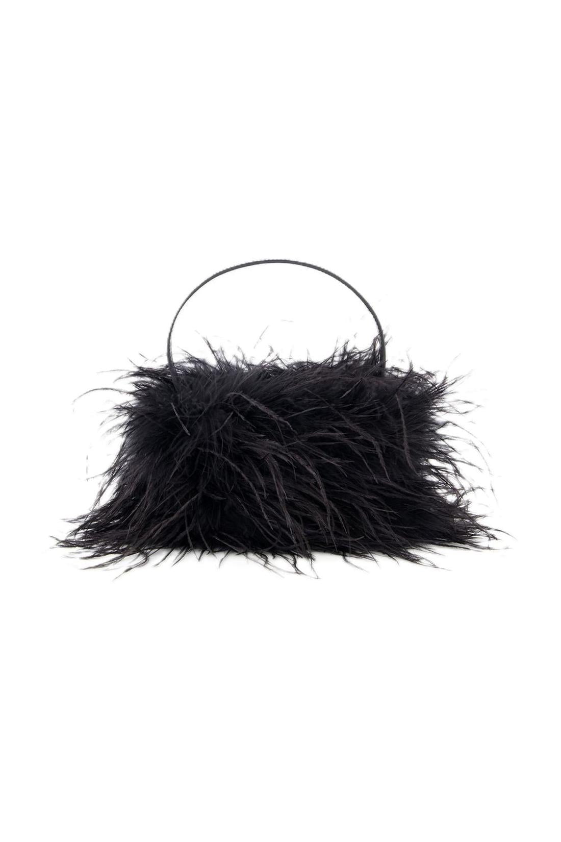 Heiress Handtasche Medium - Alexander Wang - Feder - Schwarz