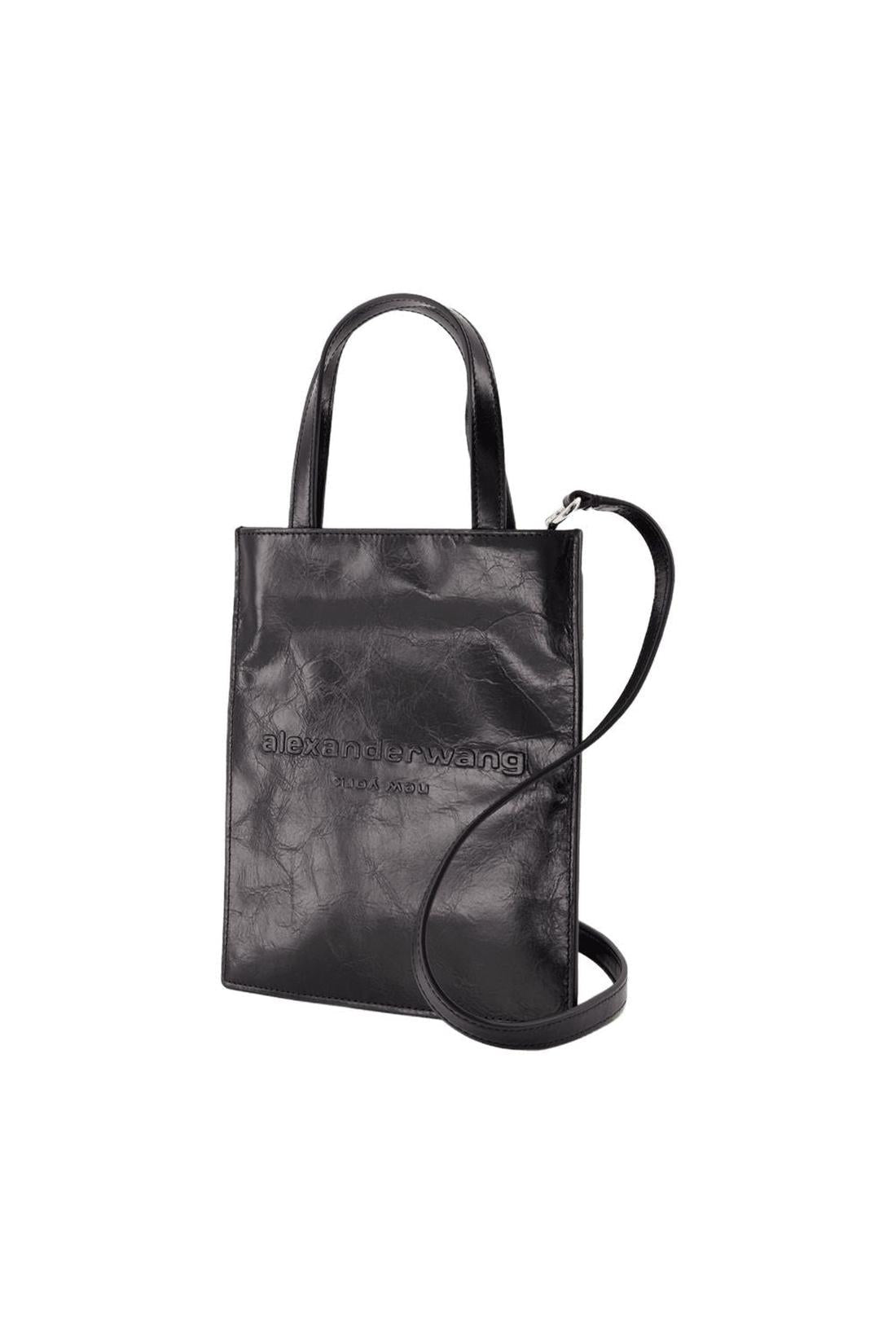 Pinch Small Cabas - Alexander Wang - Leder - Schwarz