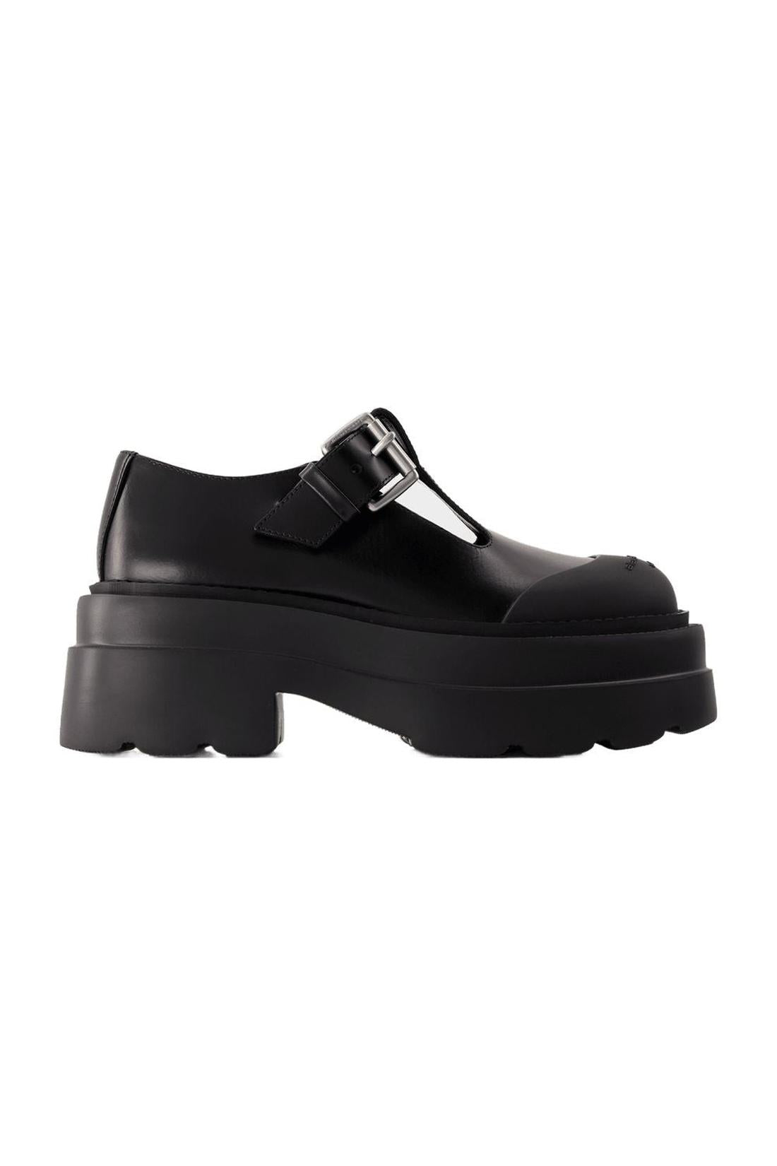 Tova Mary Jane Platform Mokassins - Alexander Wang - Leder - Schwarz