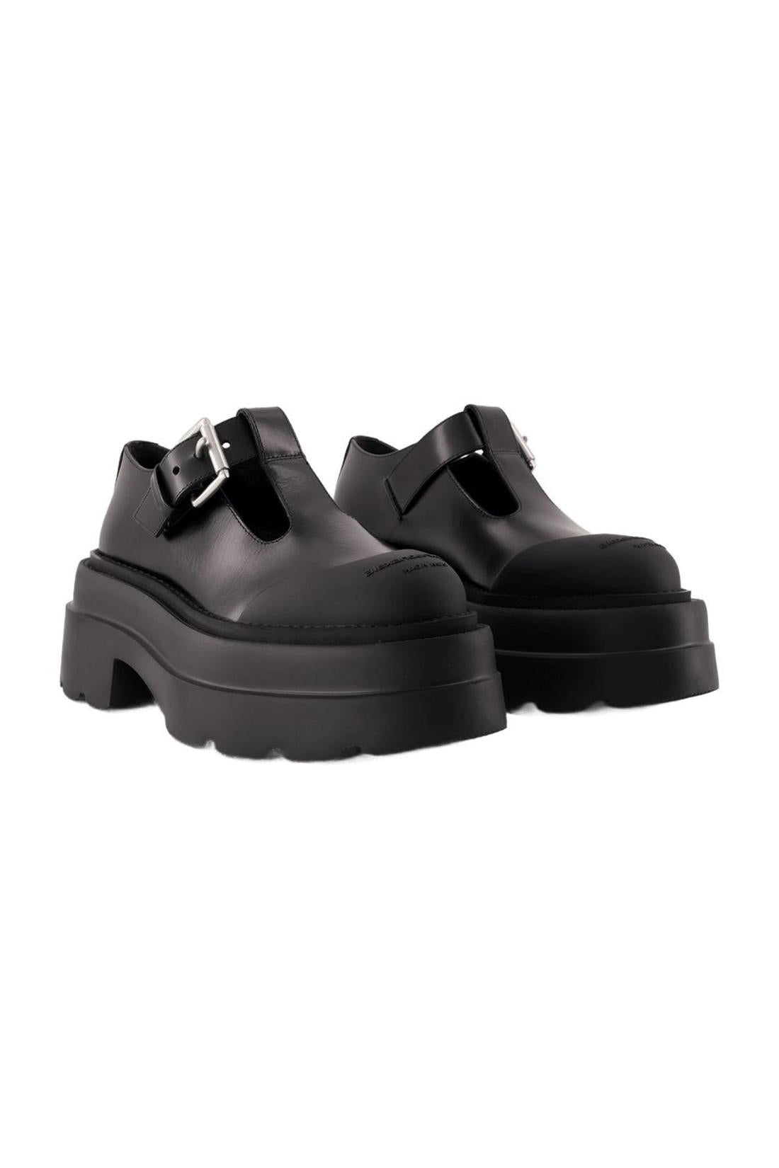 Tova Mary Jane Platform Mokassins - Alexander Wang - Leder - Schwarz