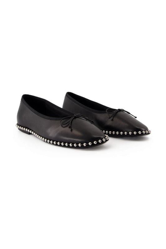 Ballerinas Lina Ballchain - Alexander Wang - Leder - Schwarz