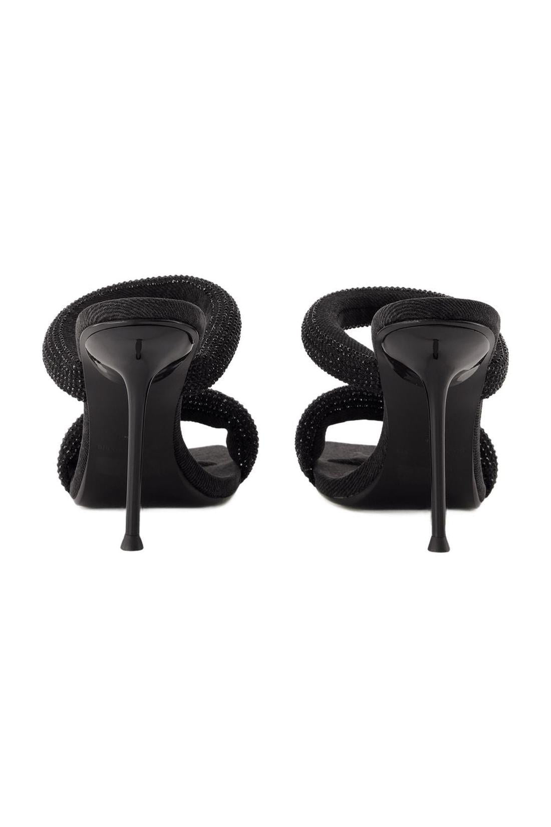 Julie Tubular Sandalen - Alexander Wang - Synthetik - Schwarz