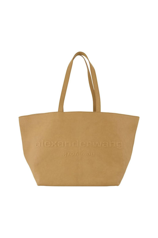 Einkaufstasche Punch - Alexander Wang - Leder - Beige