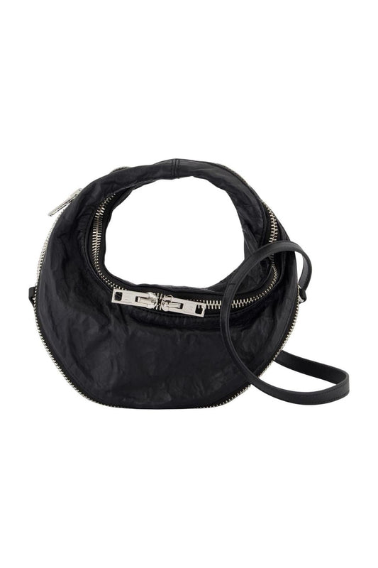 Twyst Mini Schultertasche - Alexander Wang - Leder - Schwarz
