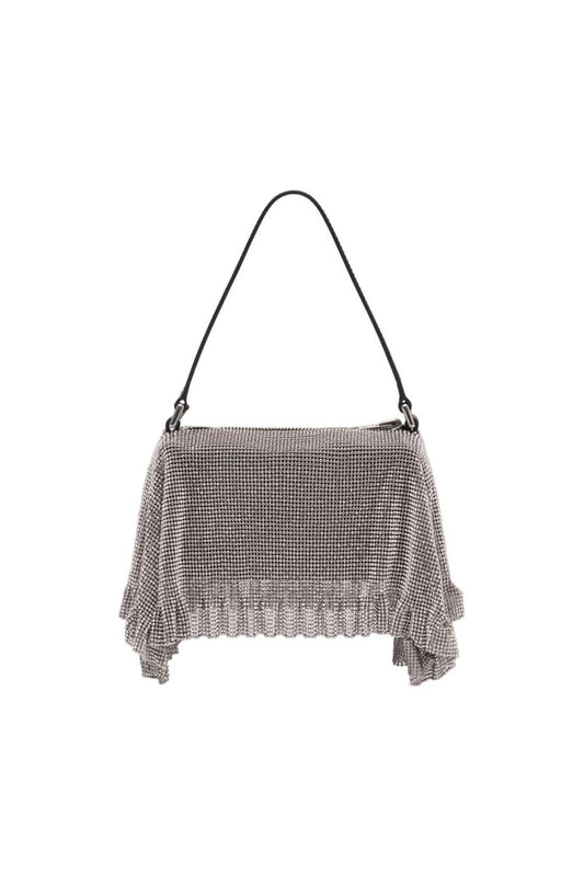 Divina Clutch - Alexander Wang - Mesh - Silber