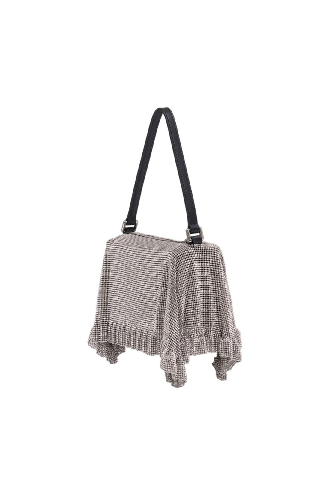 Divina Clutch - Alexander Wang - Mesh - Silber
