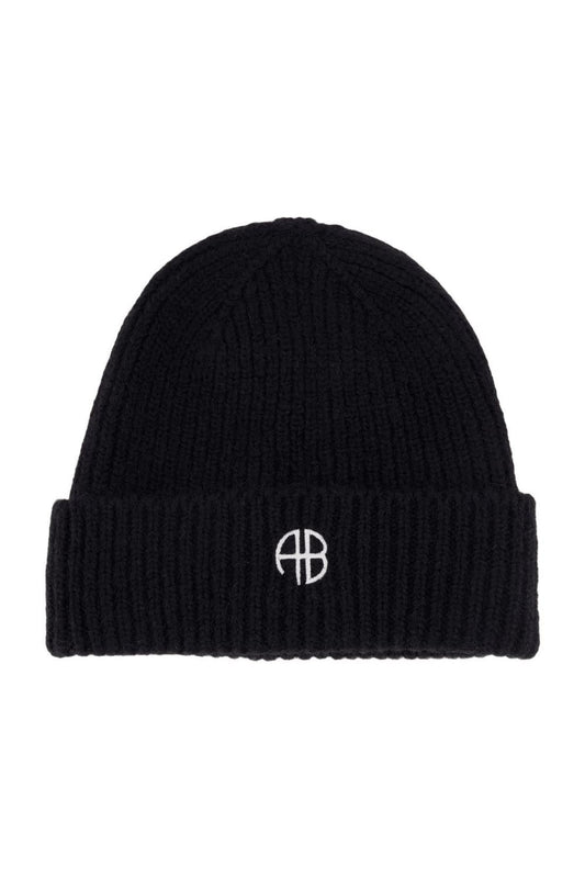 Mütze Elia - ANINE BING - Wolle - Schwarz